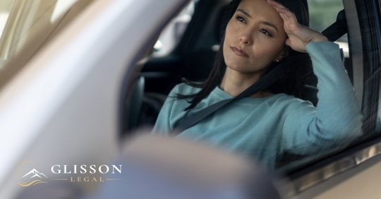 stressed from traffic ticket